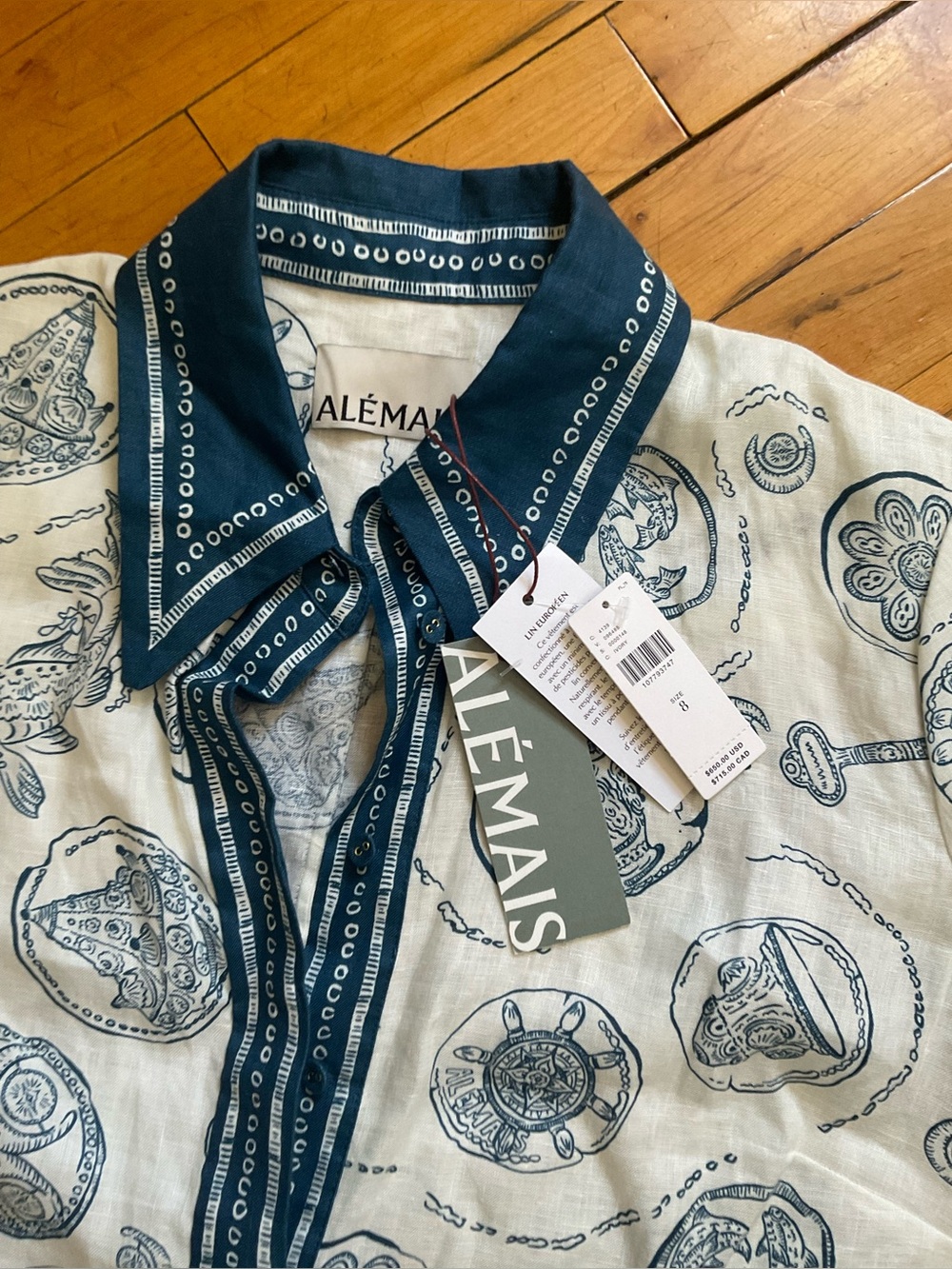 Alémais
Lucky belted printed linen shirt dress
$ 650
PRICE FIRM - Picture 13 of 16